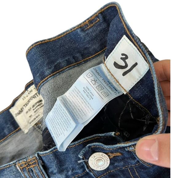 Jimmy Taverniti Selvedge 55-j-499-5 Air Anti-Exposure Jeans - Picture 6 of 6